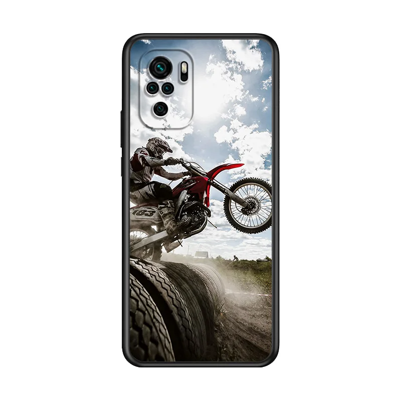 Ретро мотоцикл для Xiaomi Redmi Note 10S 10 9T 9S 9 8T 8 7S 7 6 5A 5 Pro Max чехол телефона | Мобильные