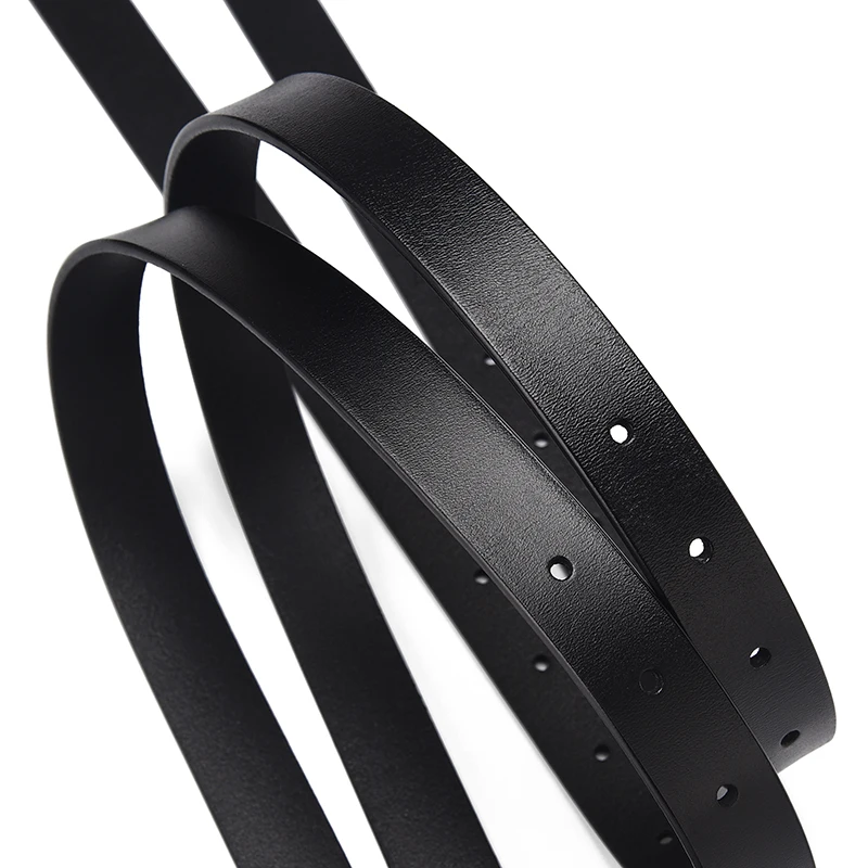 

Luxury Brand Newest Fashion U-shaped Soft Faux Leather Belts Personality Double Layer Waistbands Shirt Knotted Belt Long Straps