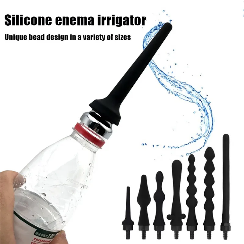 Douche Head Vagina Anal Showers Silicone Enema Cleaning Shower Dusche Tube | Красота и здоровье
