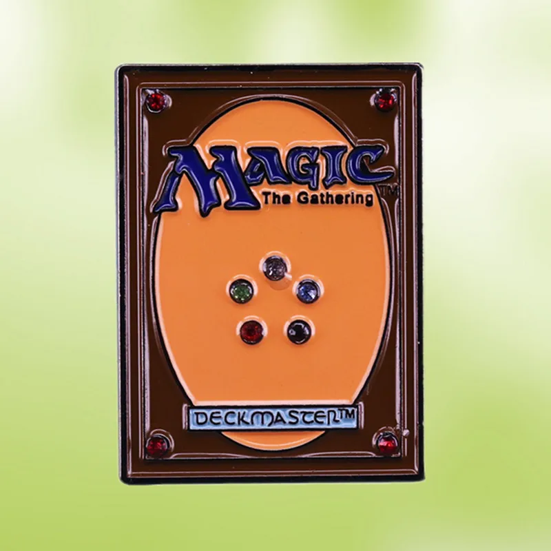Волшебный MTG Ричард Гарфилд торговая карточка игра колода символов эмаль значок