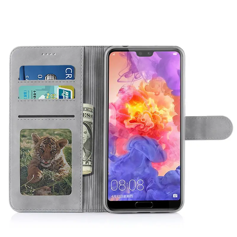 Чехол для huawei P20, роскошный кожаный чехол-книжка в стиле ретро, чехол-книжка для телефона huawei P20 Lite, чехол для huawei P20 Pro