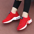 Летние Красные кроссовки нового стиля для женщин 2020, дышащие нескользящие легкие кроссовки для студентов