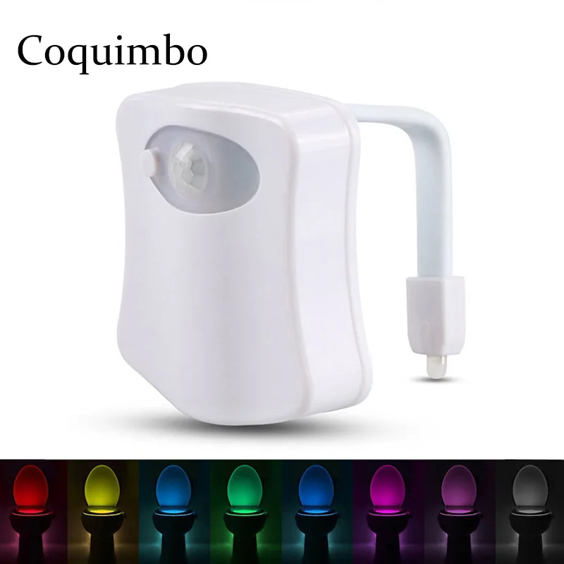 Подсветка для унитаза Датчик освещения сиденья с подсветкой 8 Подсветка для унитаза Датчик освещения сиденья с подсветкой 8