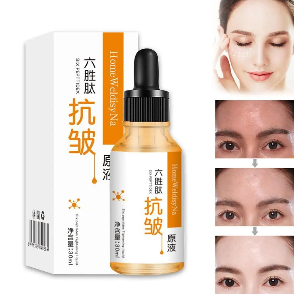 

30ml Hexapeptide Face Serum Anti-wrinkle Aging Solution Face Hydrating Firming Lifting Serum Skin Care Skin Y1Z9