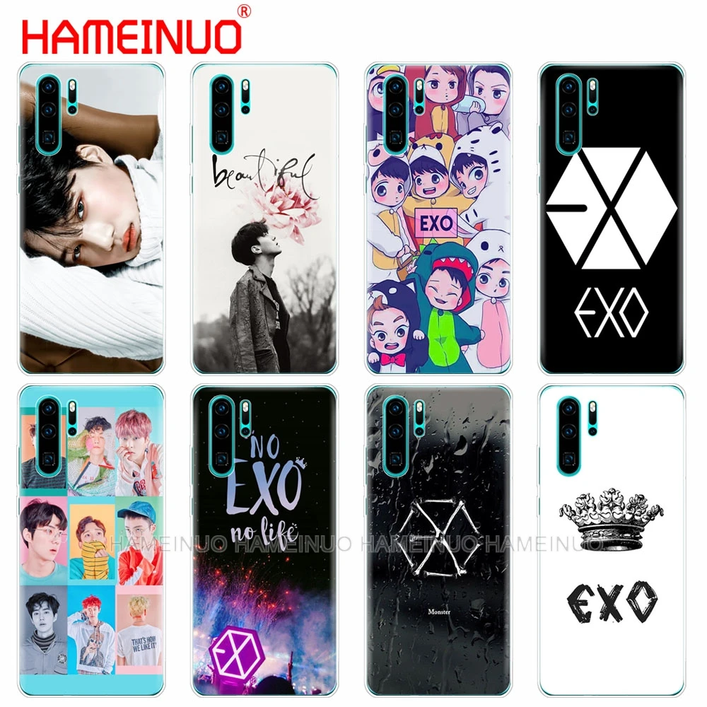 Силиконовый чехол для телефона huawei P30 PRO LITE P SMART 2019 plus p smart Z p20 lite Kpop exo Lucky one|Бамперы|