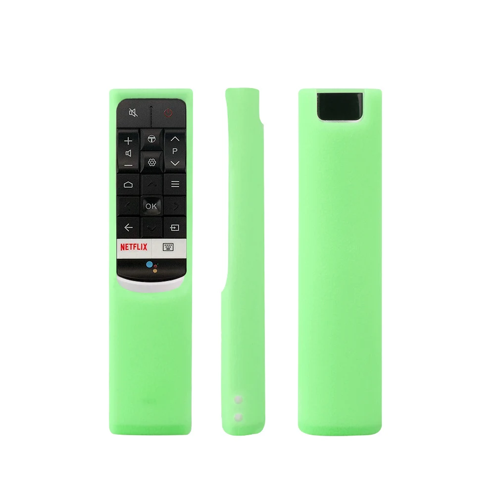 Силиконовый защитный чехол SIKAI для TCL RC602S голосовой поиск пульт дистанционного управления Пылезащитный держатель для пульта дистанционного управления