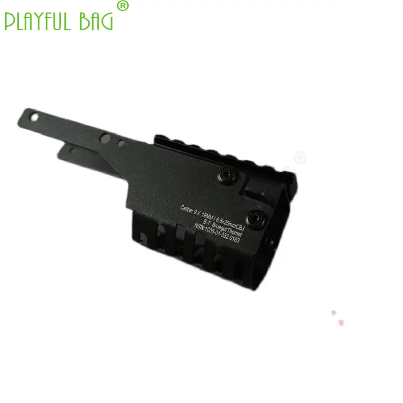 

New model outdoor sports CS game gel ball toy MP9 fish DIY upgrade toy rail decoration KD30