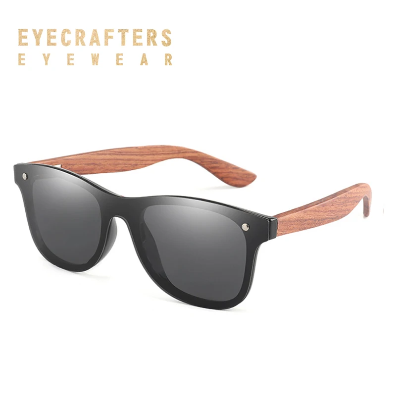 Солнцезащитные очки зеркальные квадратные с поляризацией|Женские