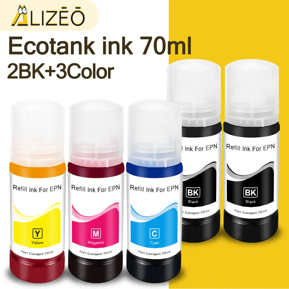 101 102 заправляемые чернила для Epson EcoTank L301 L303 L313 L350 L351  L353 L355 L358 L365 L363 L455 L550 L551 L555 L565 | Компьютеры и офис |  АлиЭкспресс