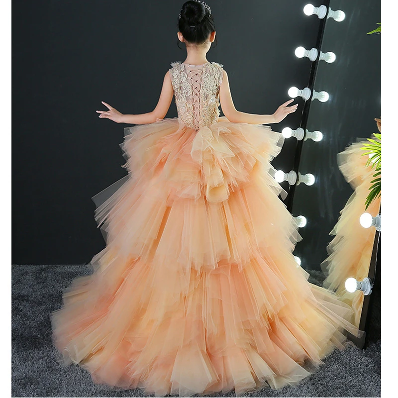 Детские платья без рукавов для девочек It's Yiiya бальное платье на бретелях с