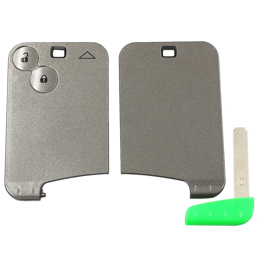 2 кнопки Новый дистанционный автомобильный чехол для ключей смарт карта корпус