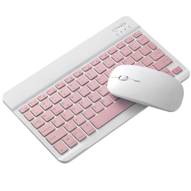 

Wireless Bluetooth Keyboard Mouse Set Keyboards Lightweight Portable for IOS Android Phone Tablet Keyboards Computer Office