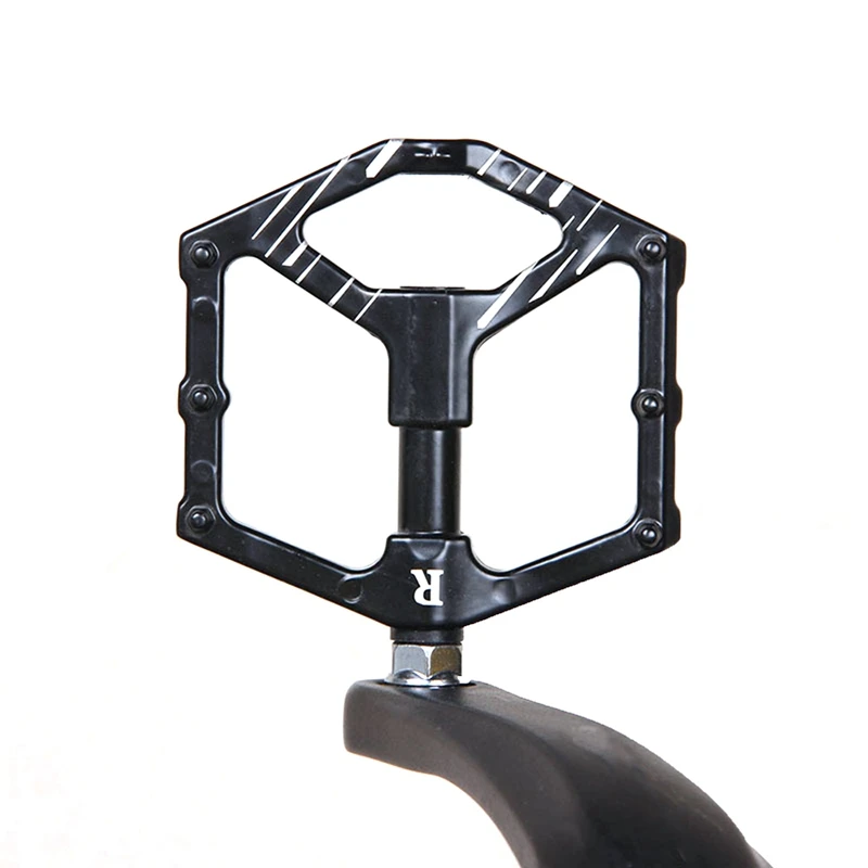 

Mountain Bike Pedals Aluminum Alloy Anti Skid Bicycle Platform Flat Pedals Suitable For Road Mountain Bikes, Off-road Vehicles