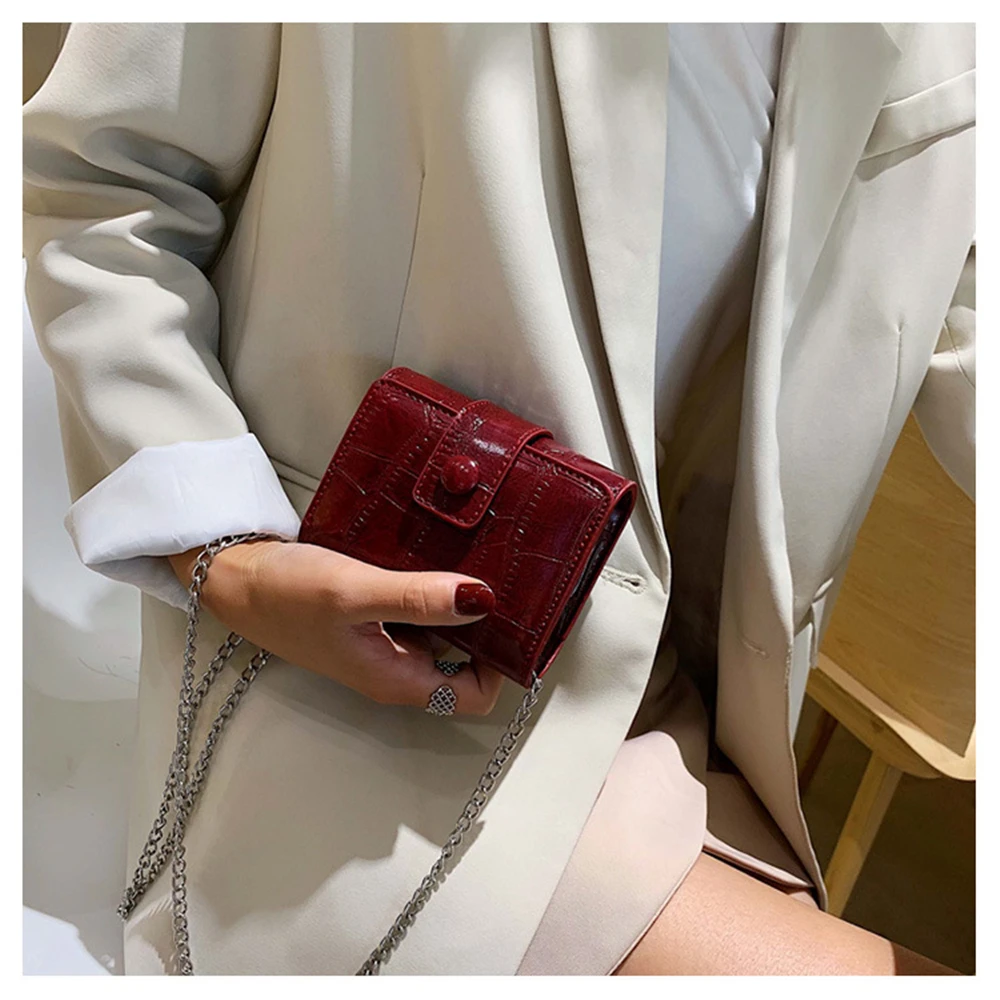 Мини кожаная женская косметичка для путешествий сумка макияжа крокодила с