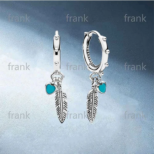 

297205EN168-1 SPIRITUAL FEATHERS HANGING EARRINGS