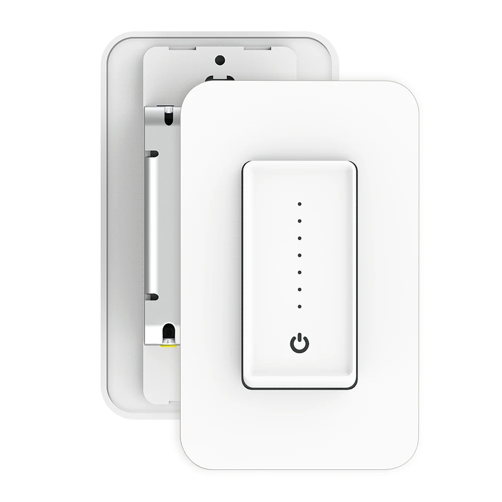 Новое поступление подсветка умного Wi-Fi диммер, переключатель стандарт США 110-220 В настенный сенсорный контроль скорость работы вентилятора с Alexa Google Home