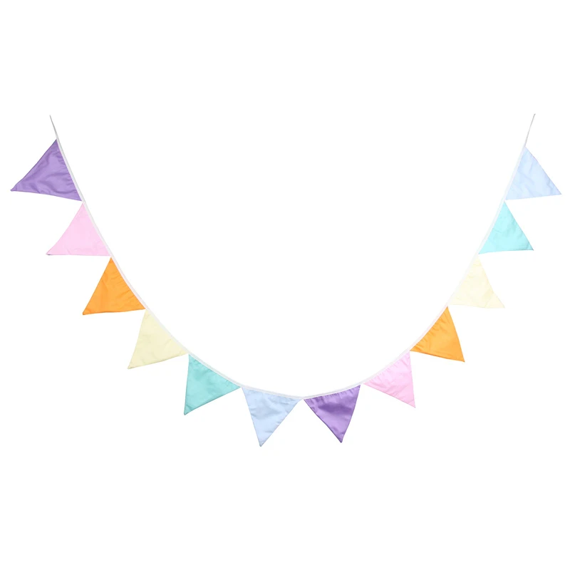 3 2 м 12 флагов светильник лый Радужный цветной баннер-карандаш гирлянда-перьец для