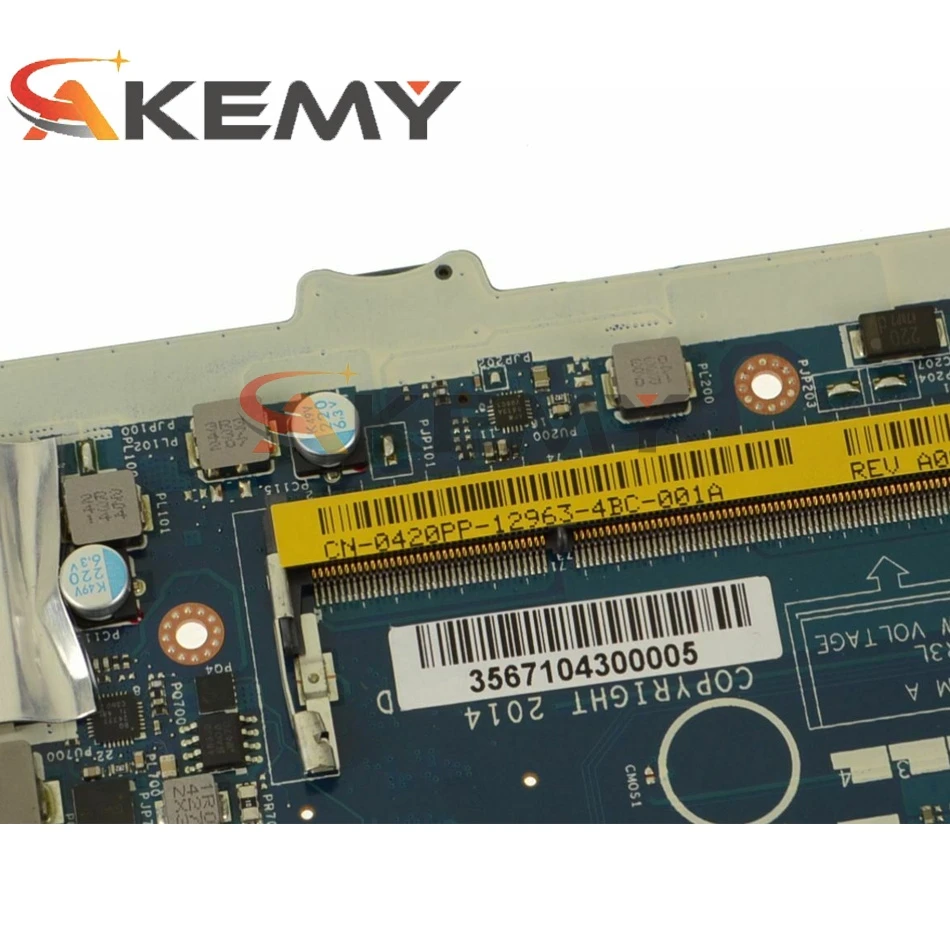

Original Laptop motherboard For DELL Latitude E7450 I5-5300U Mainboard CN-0HPRCX 0HPRCX ZBU10 LA-A961P SR23X CPU