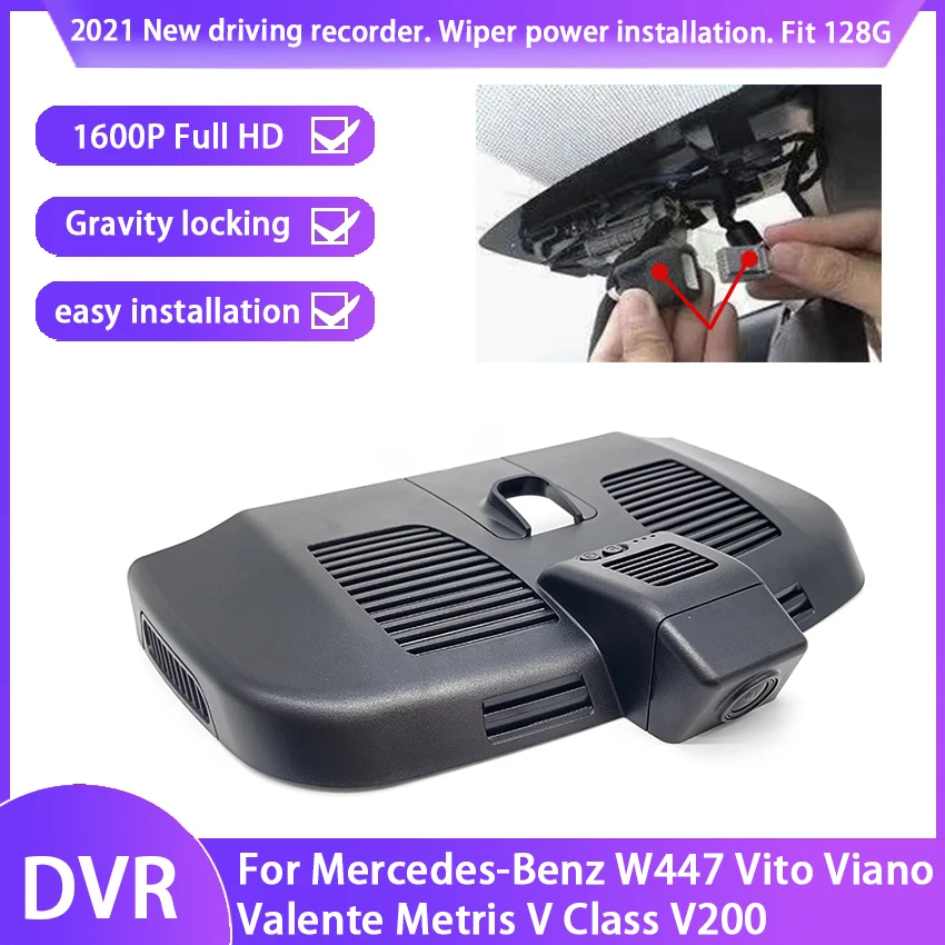 

Easy Installation Car DVR Wifi Dash Camera Video Recorder camera For Mercedes-Benz W447 Vito Viano Valente Metris V Class V200