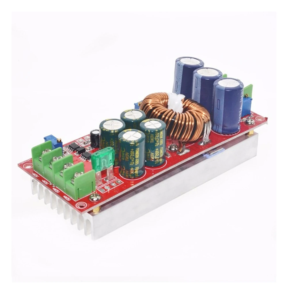 

5pcs/lot 1200W 20A DC Converter Boost Step-up Power Supply Module IN 8-60V OUT 12-83V