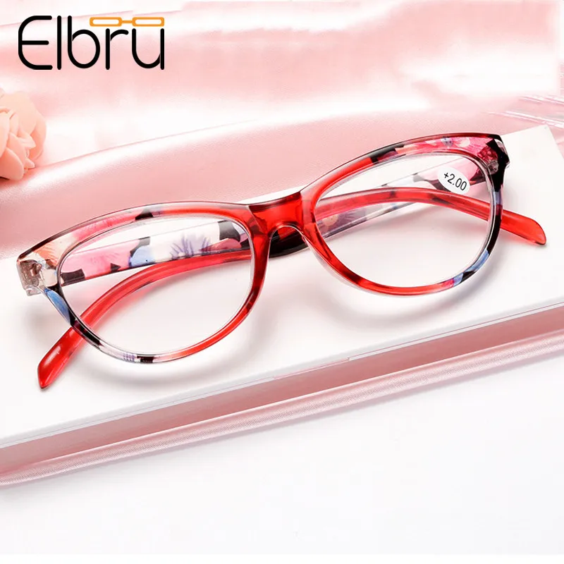 Очки кошачий глаз Elbru 1.0 1.5 2.0 2.5 3.0 3.5 4.0 очки при дальнозоркости|Женские для чтения| |