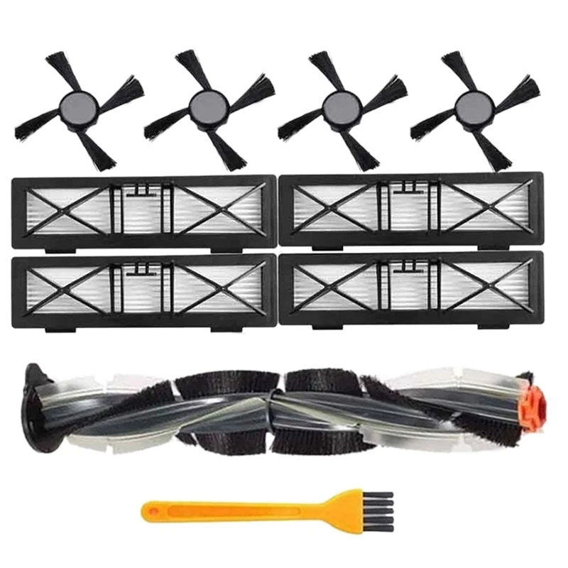 

Лучшие предложения, 10 шт., аксессуары для очистителя, лезвие, щетка, измельчитель, подходит для Neato Botvac D3 D4 D5 D6 D7, подключенный комплект пылесо...