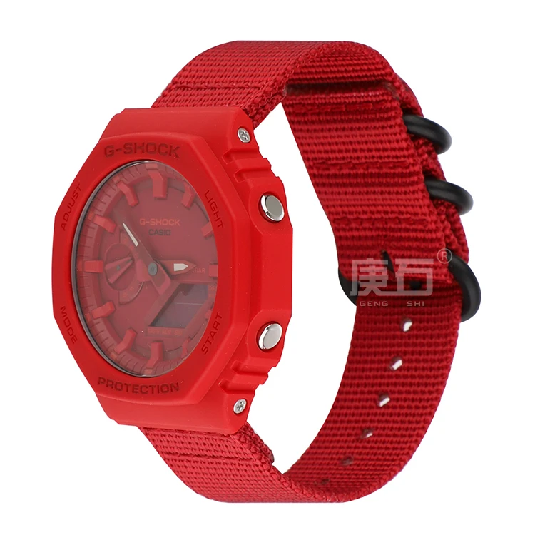 Gengshi нейлоновый сменный ремешок для часов Casio G Shock GMA S110 S120 S130 S140ladies|Ремешки часов| |