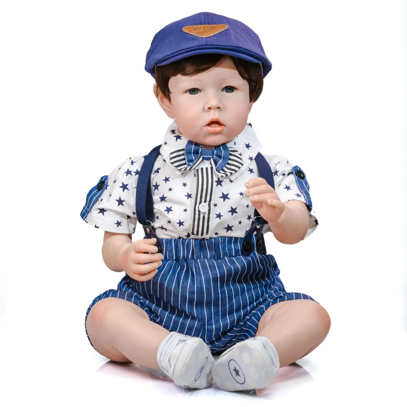 

Huge reborn toddler doll 70CM Liam bebe reborn like 6-9M size real baby doll alive clothing model children play house toys gift