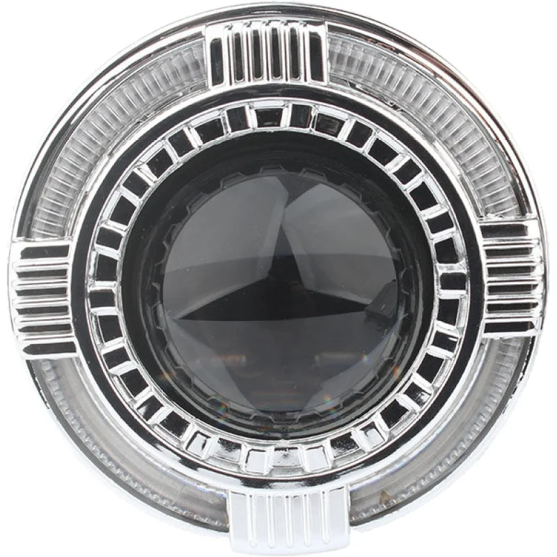 Светодиодные ходовые огни ангельские глазки HID линзы проектора bi xenon 2 5 дюйма для