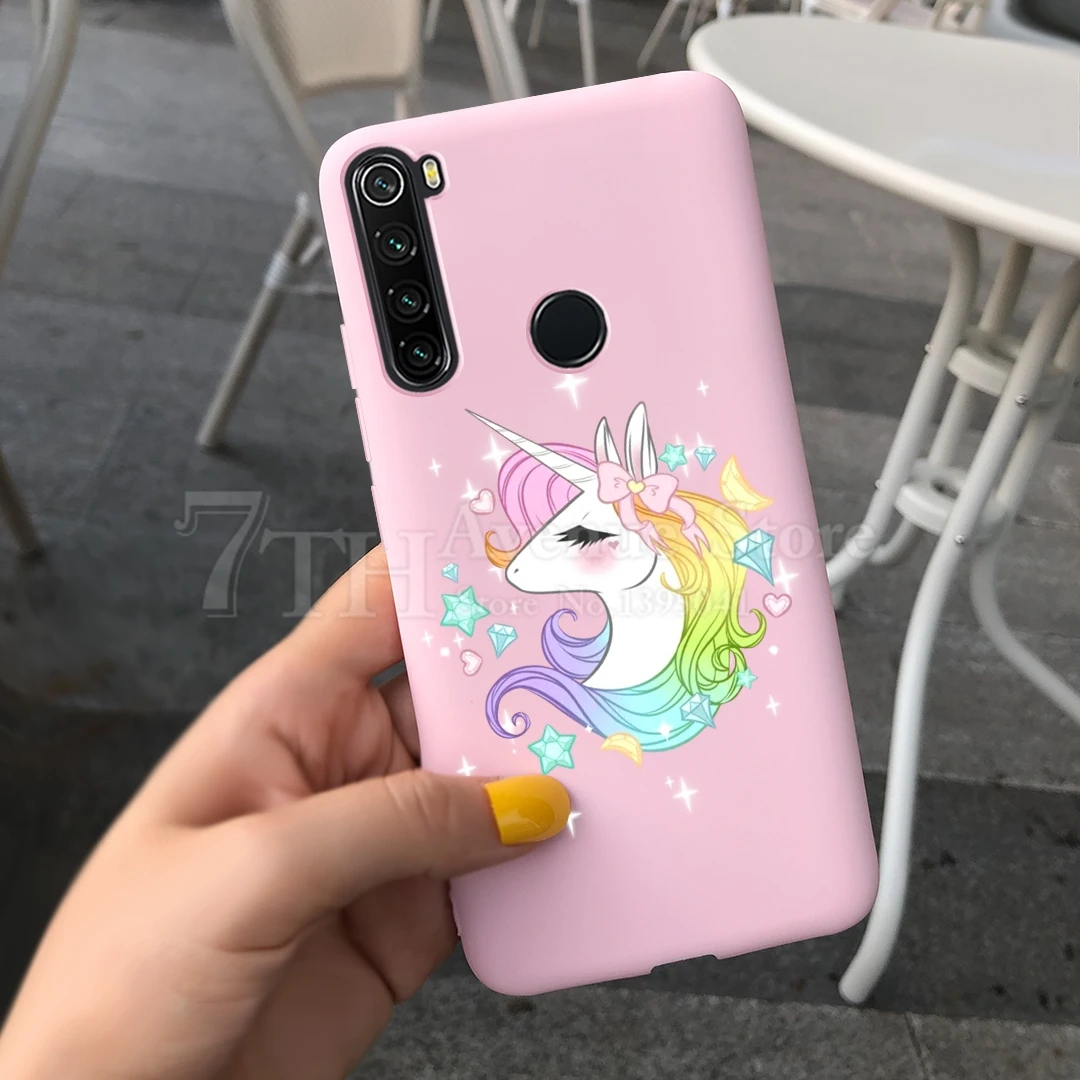 Чехол-накладка для Xiaomi Redmi Note 8T 8 9s 9 Pro Max 8A 7 7A 6A 6 5A 5 Plus 4A силиконовый с рисунком