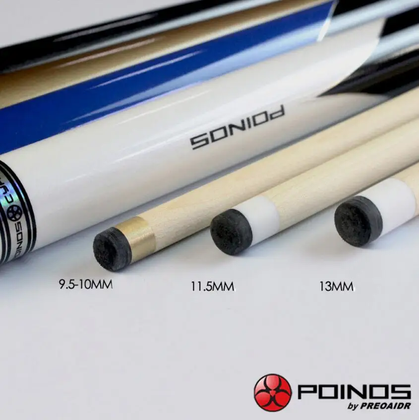 Новый бильярдный кий POINOS CY 10/11 5/13 мм Стик черный 8 девять мячей профессиональный