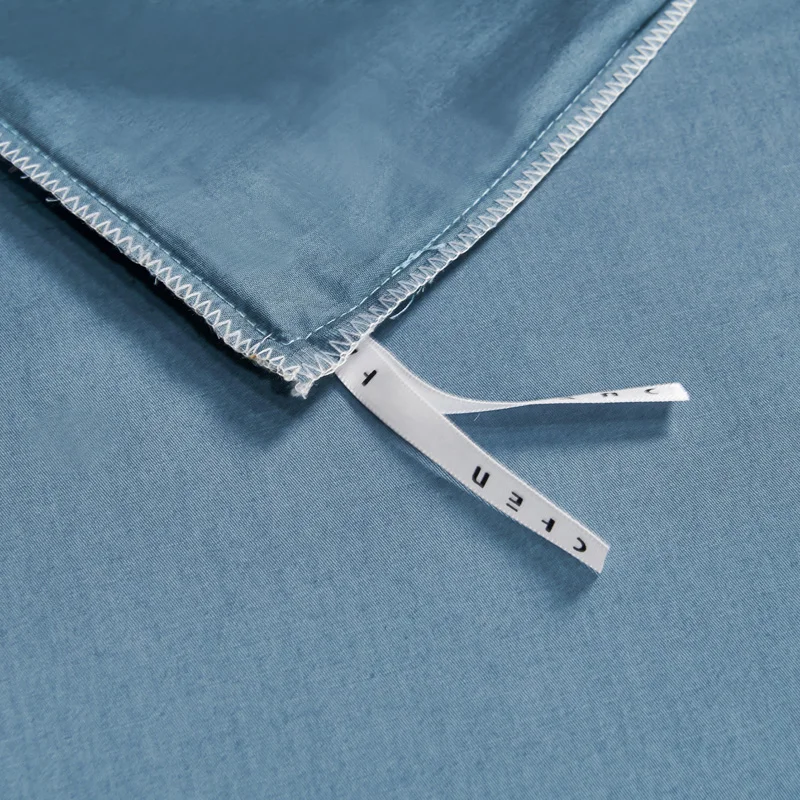 

100% Cotton Duvet Cover Pure Color Bedding Duvet Cover 240x220 Single Double Large King Size Embroidered Quilt Cover Bed Cover