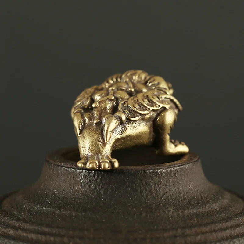 Металлическая подвеска для автомобильного ключа с тремя ножками латунный брелок