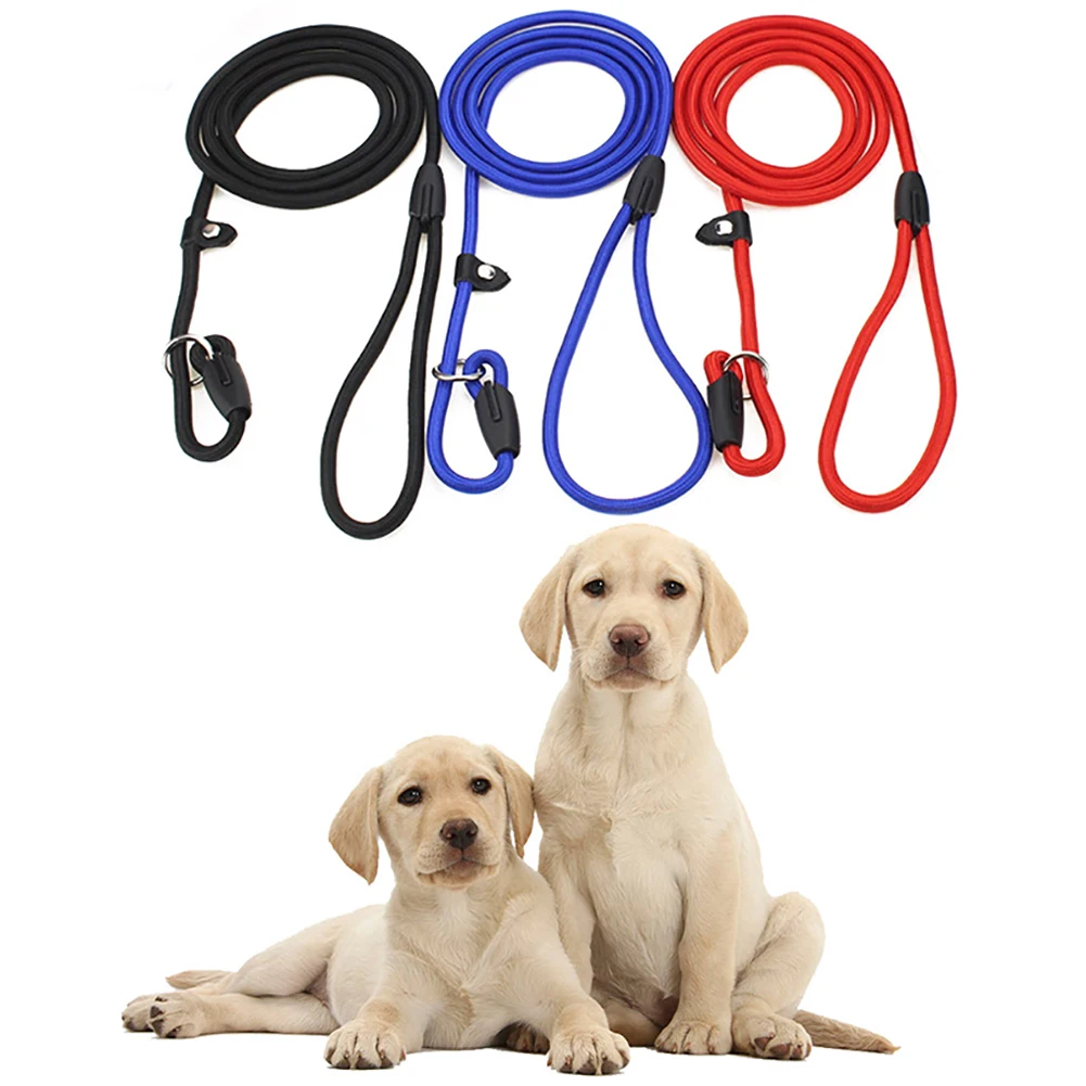 Новый поводок для собак и кошек бега Нейлоновый Регулируемый тренировочный |
