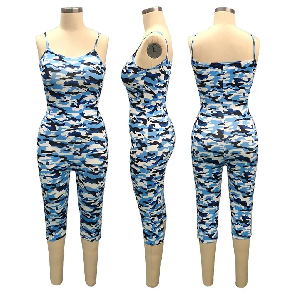 

Sexy Spaghetti Straps Bodysuit Playsuit Camouflage Tassel Spring Women Clothes Short Rompers Womens Jumpsuit Overalls