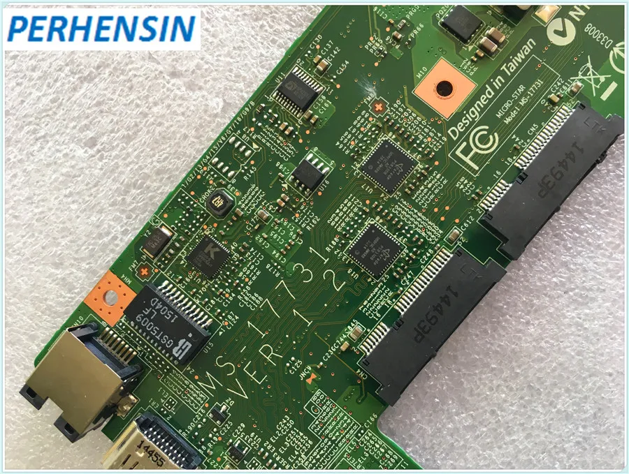 MS-17731 для ноутбука MSI GS70 материнская плата i7-4720HQ SR1Q8 GTX965M MS-1773 100% работает идеально