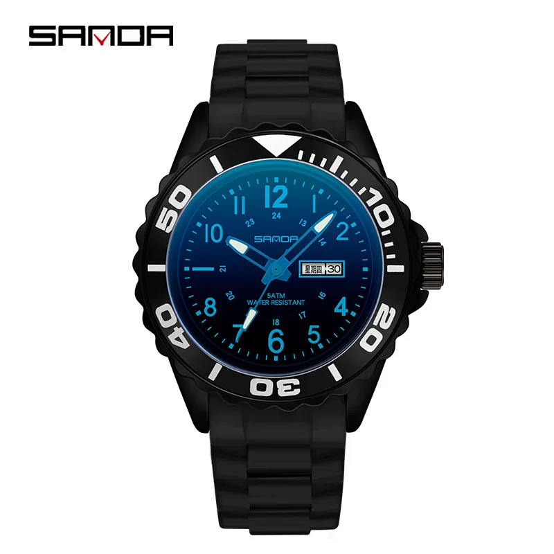 

Sanda new 1053 male and female high school students quartz watch cool waterproof fashion creative manufacturers a wholesale.