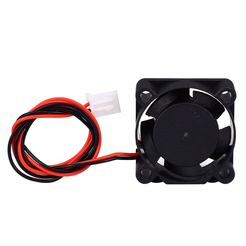Пластиковый вентилятор охлаждения черный Аксессуар 2 5 см для 3D принтера 0.08A DC 12V/24V