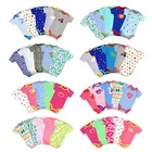 Комбинезон хлопковый с коротким рукавом, 3-24 м, 5 шт.