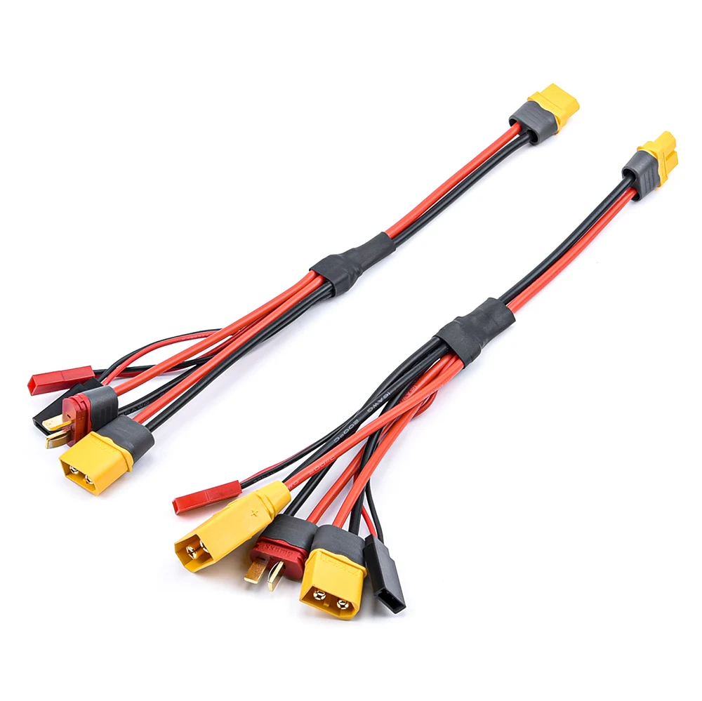 20 см 4 в 1 зарядное устройство 5 XT60 разъем для T Futaba JST провод кабель ISDT Hota ToolkitRC FPV