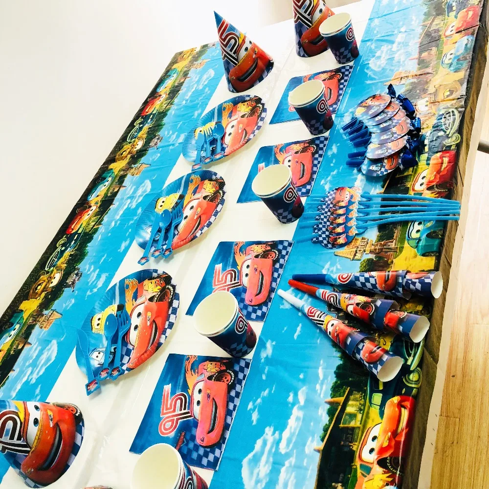 24 шт./компл. Lightning Mcqueen со вставленной картой продукция изображение декорирование тортов капкейк Палочки малыш День рождения украшения свадебные сувениры