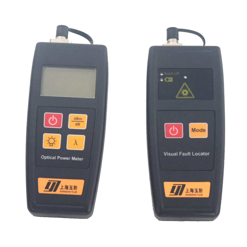 

Free Shipping 2 in 1 Fiber Optic Tester with Mini Optical Power Meter YJ-350 and Visual Fault Locator YJ-250 1mw 10mw 30mw 50mw