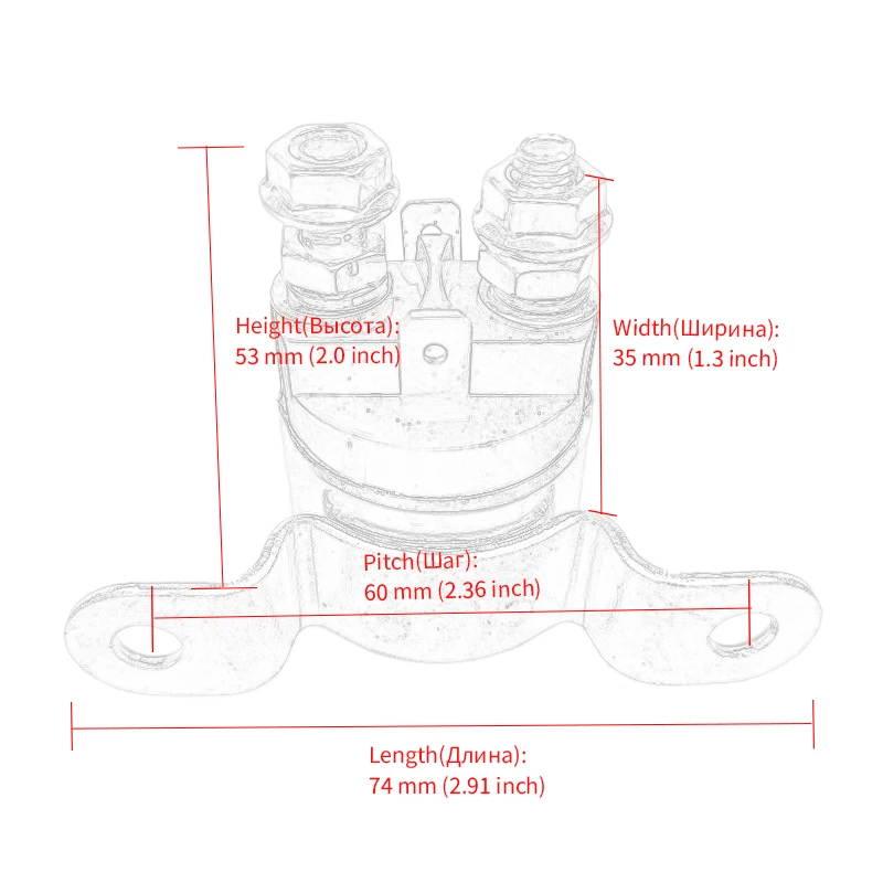 Новый соленоид стартера для Can Am bomber Outlander Renegade 400 500 650 1000 высокое качество оптовая