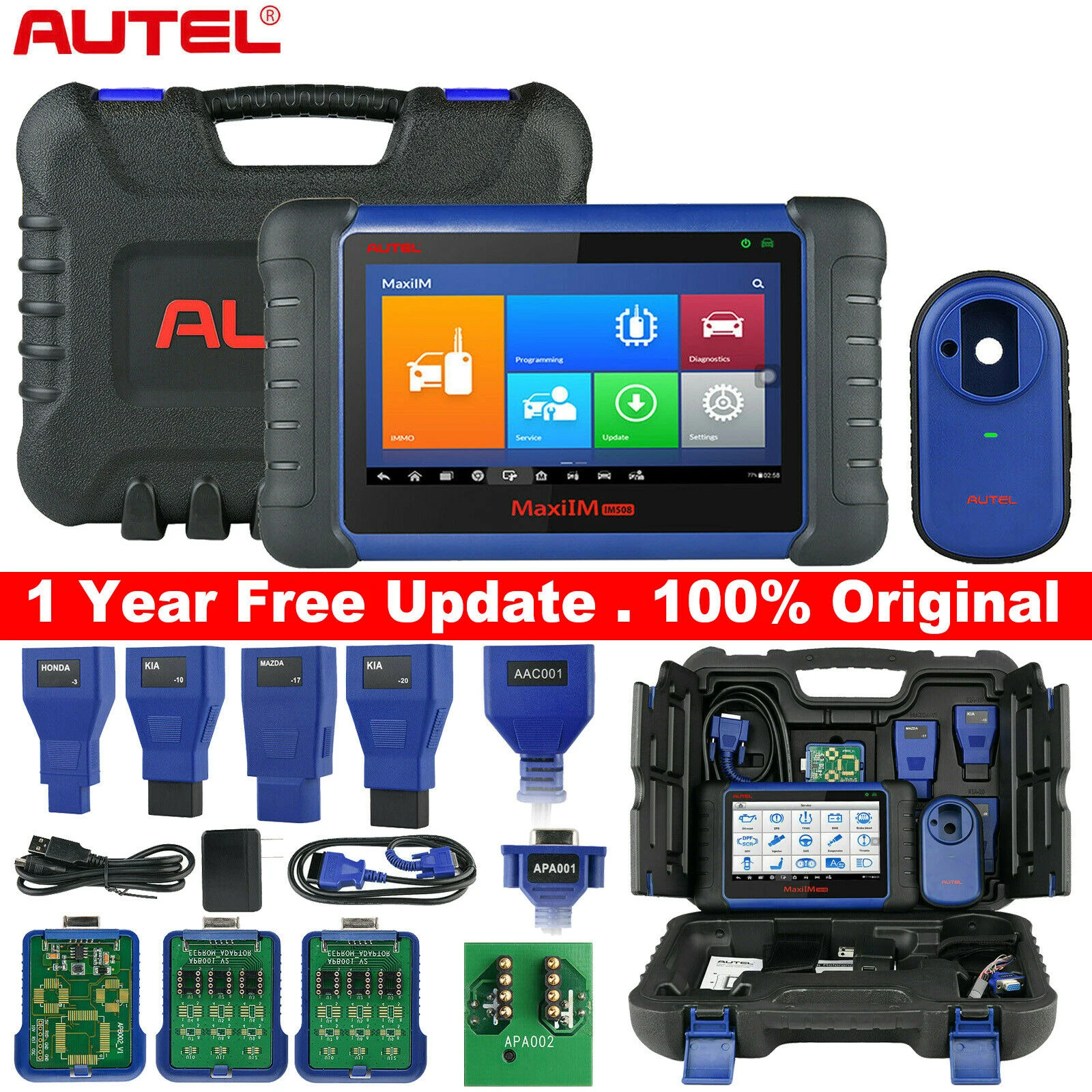 Autel MaxiIM IM508 OBD2 автомобильный диагностический инструмент автоматический сканер