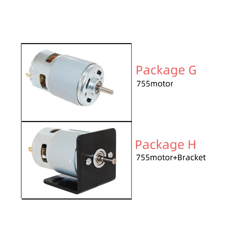 Циркулярная пила с двигателем 775 12 В/24 В постоянного тока высокая мощность сделай
