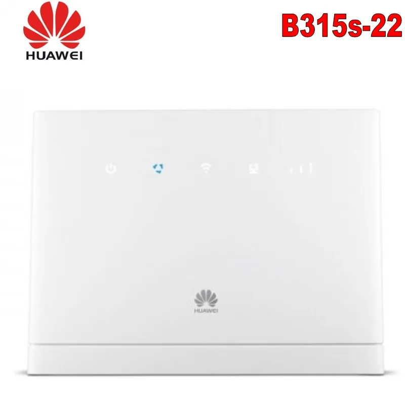 Разблокированный huawei B315 B315s-22 4G CEP 150 Мбит/с портативный беспроводной wifi роутер 4G модем со слотом для sim-карты плюс 2 шт 4g SMA антенна
