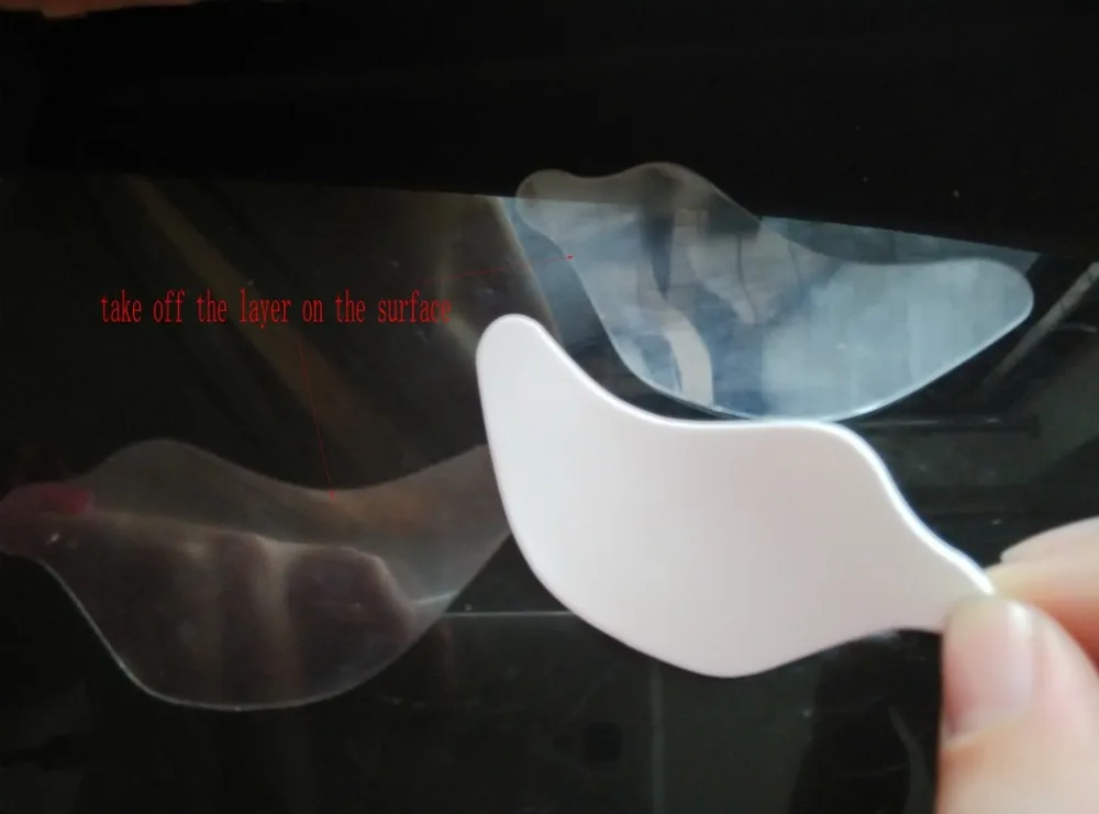 Новые силиконовые белый многоразовые мягкие площадку для глаз патч наращивания