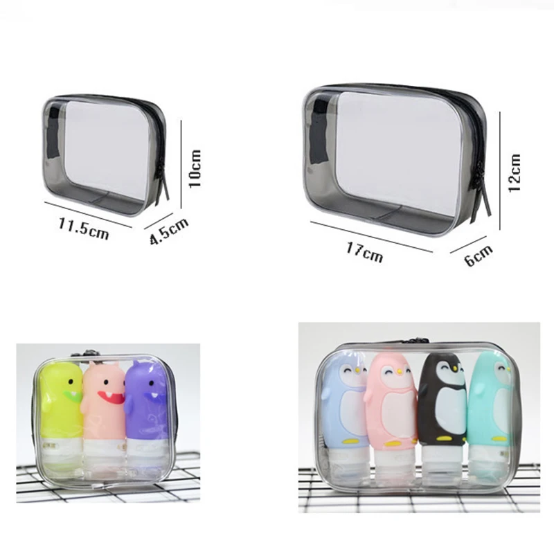 Набор силиконовых бутылок для путешествий дорожные бутылки контейнер пищевых