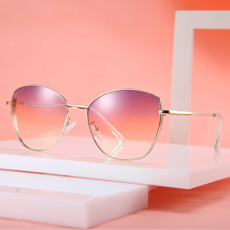 

Fashion New Style Sunglasses European And American Sun Glasses 2021 Color Trend Eyeglasses Street Photography Glasses очки