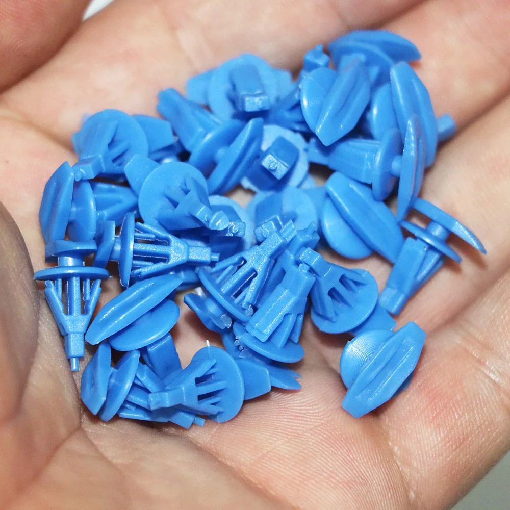 QFHETJIE 200PCS Car doors and Window sealing strip Retainer Auto Fastener Clips And Plastic Fasteners Automotive | Автомобили и